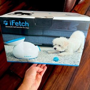 The iFetch Interactive On Demand Ball Launcher
